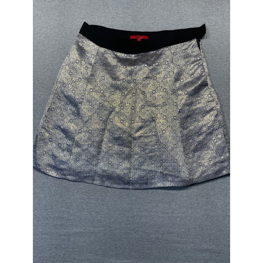 Women's narciso rodriguez Skirt Size 12 Gold Black
